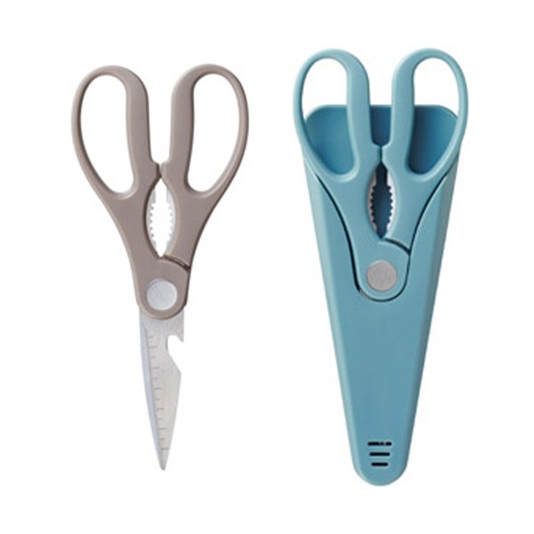 収納ケース付 4in1キッチンハサミ